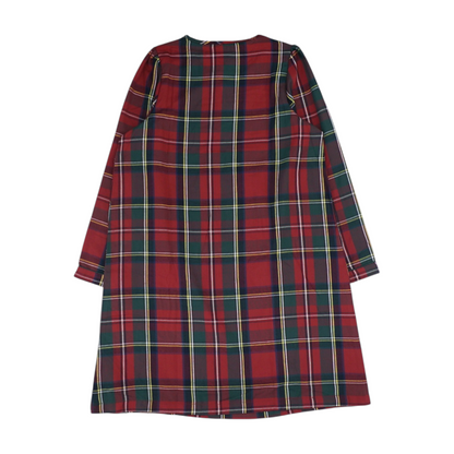 Red Plaid Dress