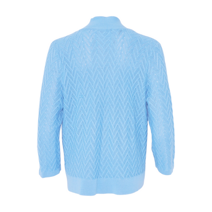 Cyrus Blue Cardigan Sweater – Image 2