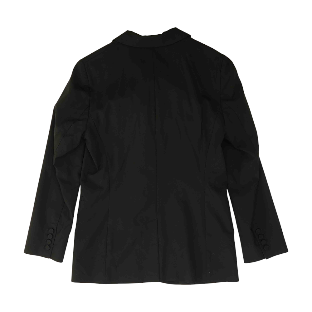 Black Solid Blazer