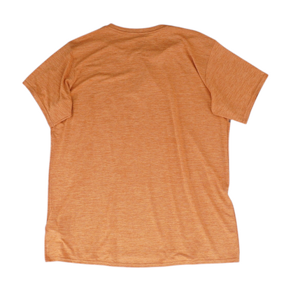 Orange Solid Active T-Shirt