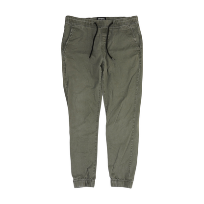 Gray Tapered Pants