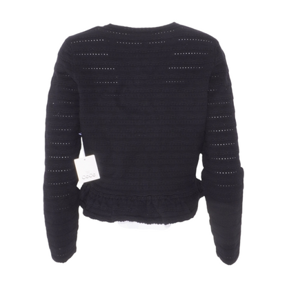 Black Cardigan Sweater