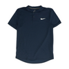 Nike Navy Solid Henley T-Shirt – Image 1