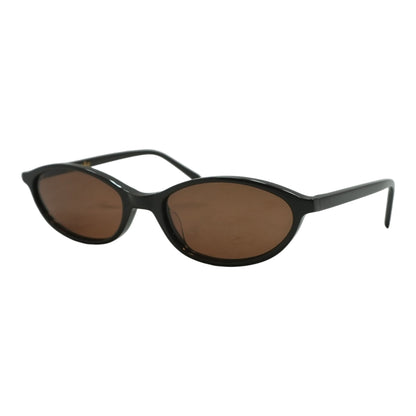 Brown Zulu Oval Sunglasses
