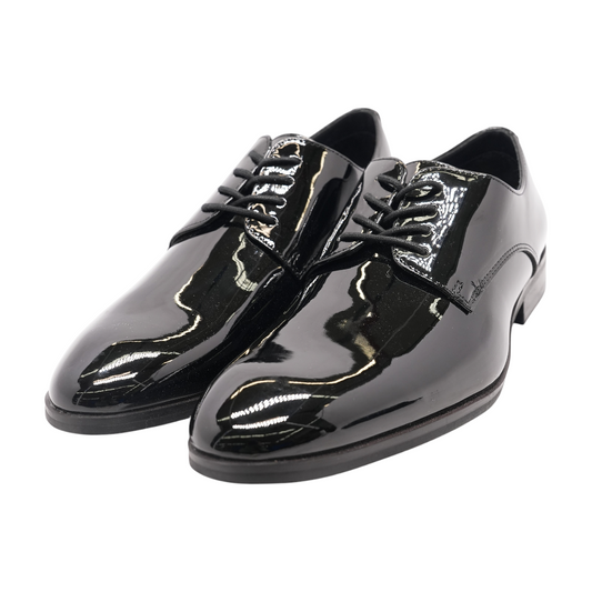Black Lace-Up Dress Shoes