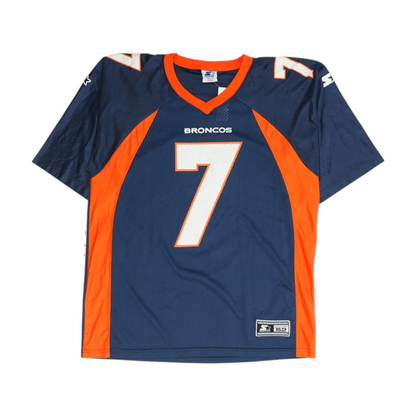 Men's Navy Denver Broncos Short Sleeve Jersey