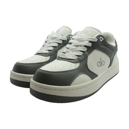 Gray Low-Top Athletic Shoes