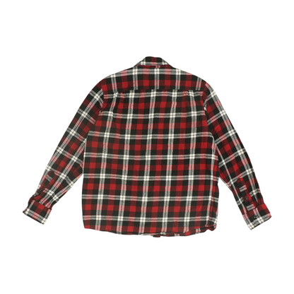 Red Check Flannel Button Down