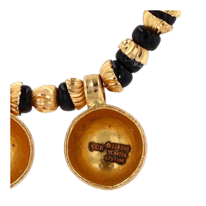 22K Yellow Gold Pendant Necklace