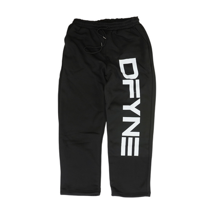 Black Straight Pants