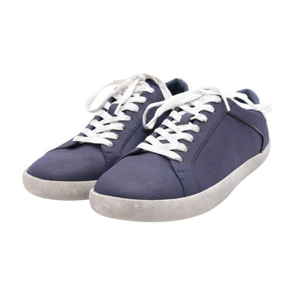 Navy Lace Up Casual Shoes