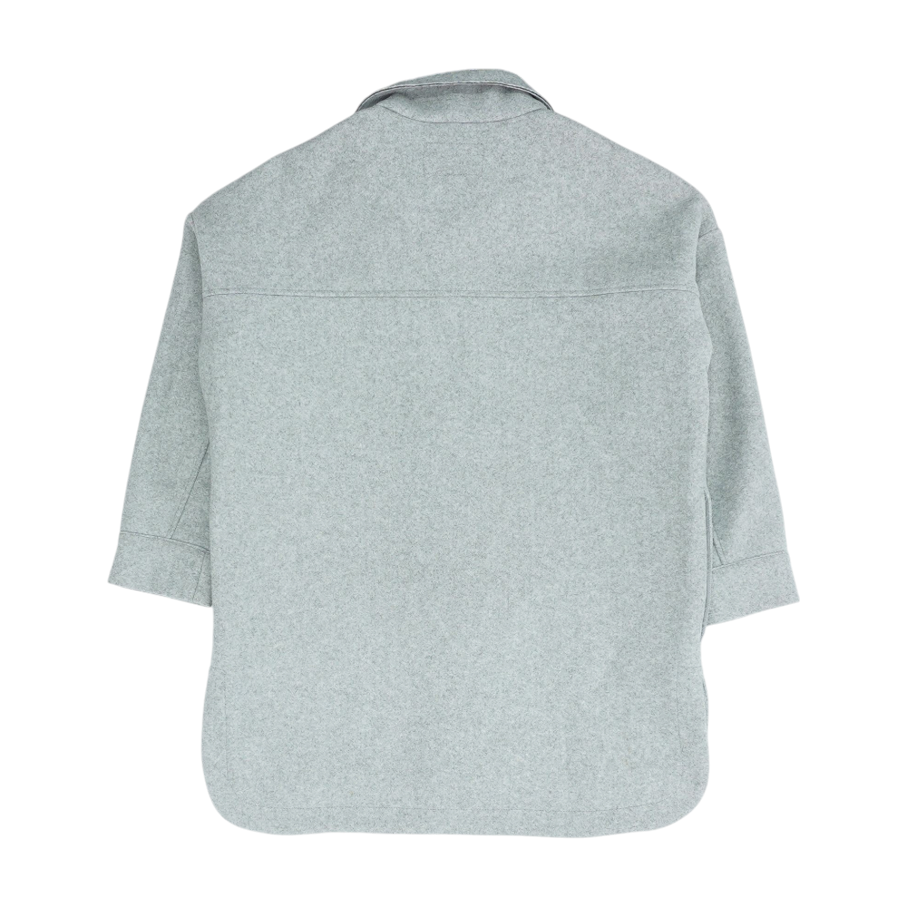 Gray Solid Jacket