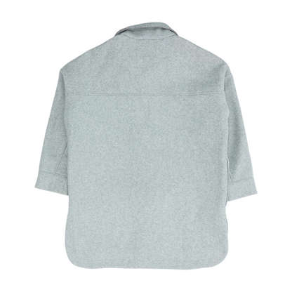 Gray Solid Jacket