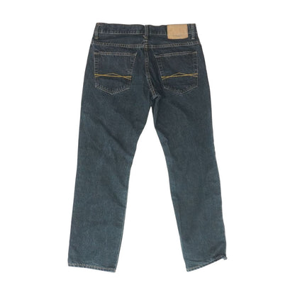 Navy Straight Jeans