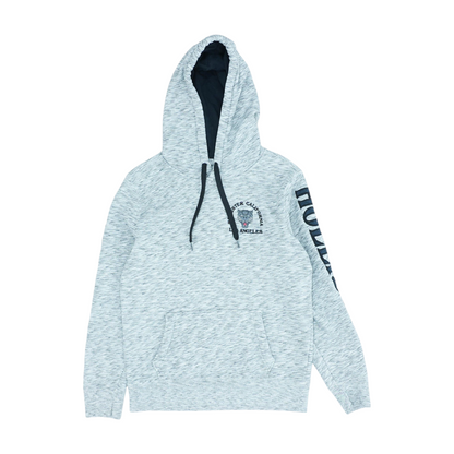 Gray Graphic Hoodie Pullover