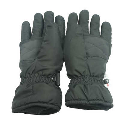 Black 100% Polyester Gloves