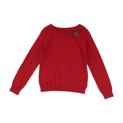 Red Pullover Sweater