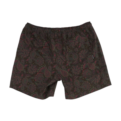 Brown Paisley Swim Bottom