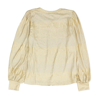 Gold Striped Blouse