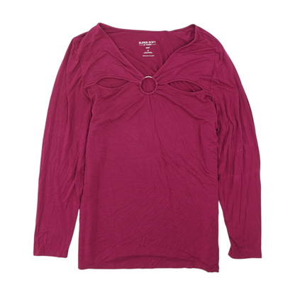Magenta Blouse