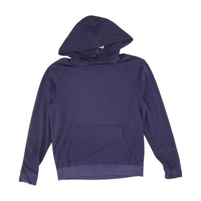 Navy Solid Hoodie Pullover