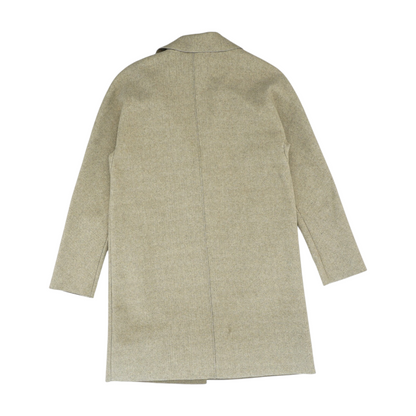 Beige Solid Coat