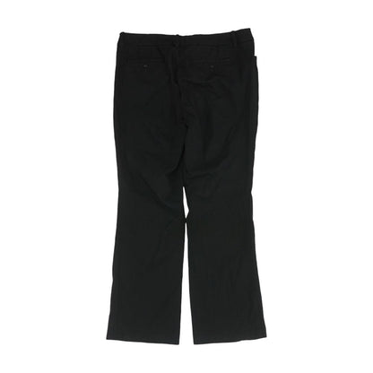 Black Solid Pants