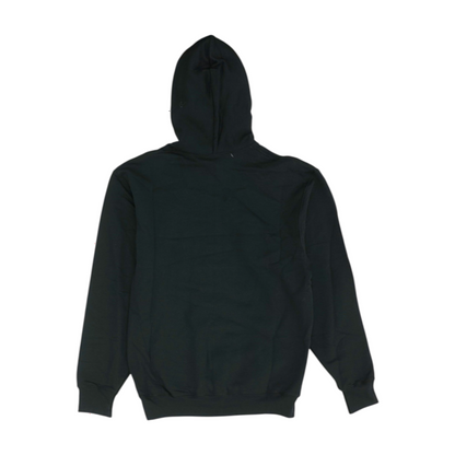 Black Solid Hoodie Pullover