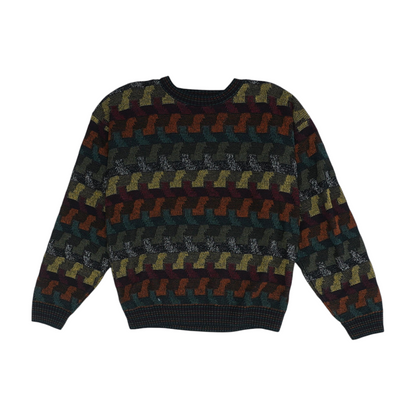 Vintage Printed Crewneck Sweater