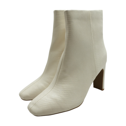 White Ankle Boots