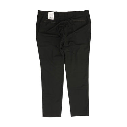 Black Solid Dress Pants