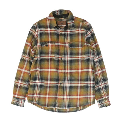 Brown Plaid Flannel Button Down