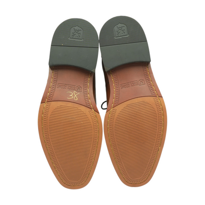Brown Lace-Up Dress Shoes