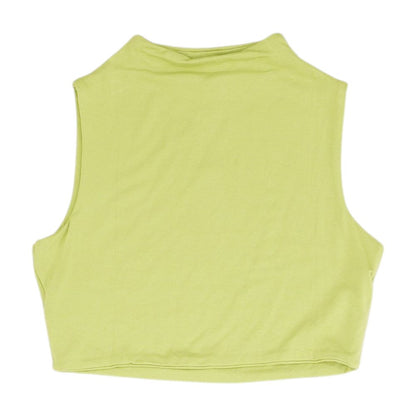 Green Cropped Blouse