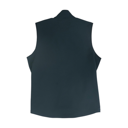 Black Solid Vest