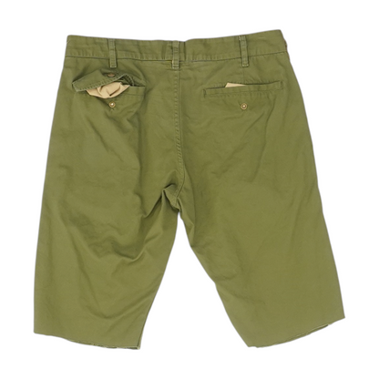 Green 5-Pocket Shorts