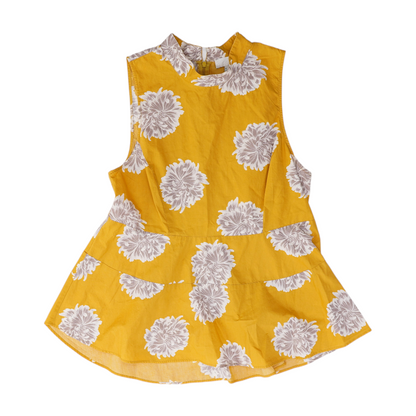 Yellow Floral Blouse