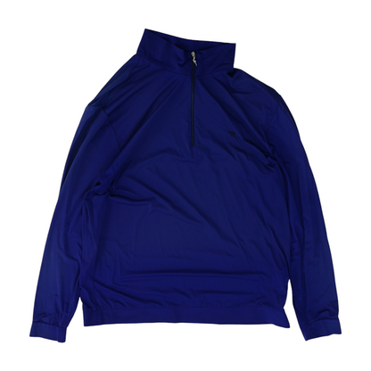 Navy Solid 1/4 Zip Pullover