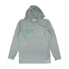 Gray Solid Hoodie Pullover
