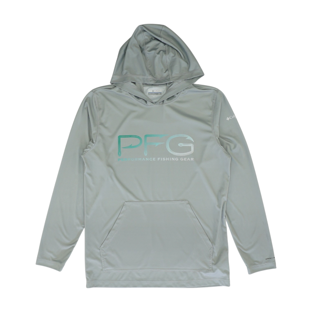 Gray Solid Hoodie Pullover