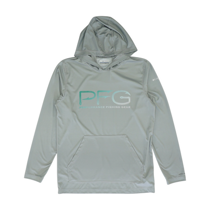 Gray Solid Hoodie Pullover