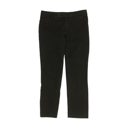 Black Solid Pants
