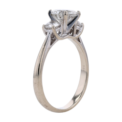 1 3/4 ctw 14K White Gold Diamond Engagement Ring