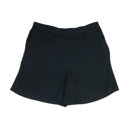 Black Plus Solid Chino Shorts