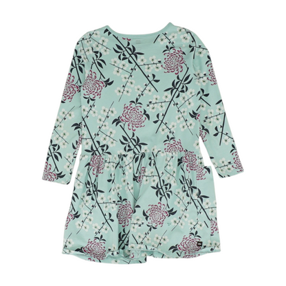 Blue Floral Dress