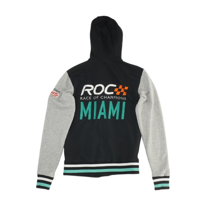Black Color Block Jacket
