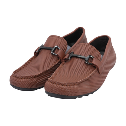 Brown Slip-On Dress Shoes