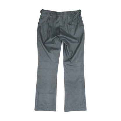 Gray Animal Print Pants