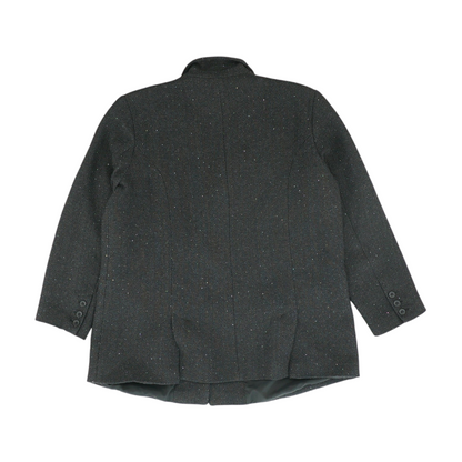 Black Chevron Blazer