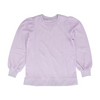Lavender Solid Sweatshirt Pullover